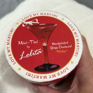 LOLITA FLIRTINI GLASS ORNAMENT